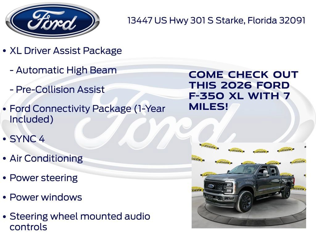 New 2026 Ford F350 XL w/ STX Appearance Package image 25