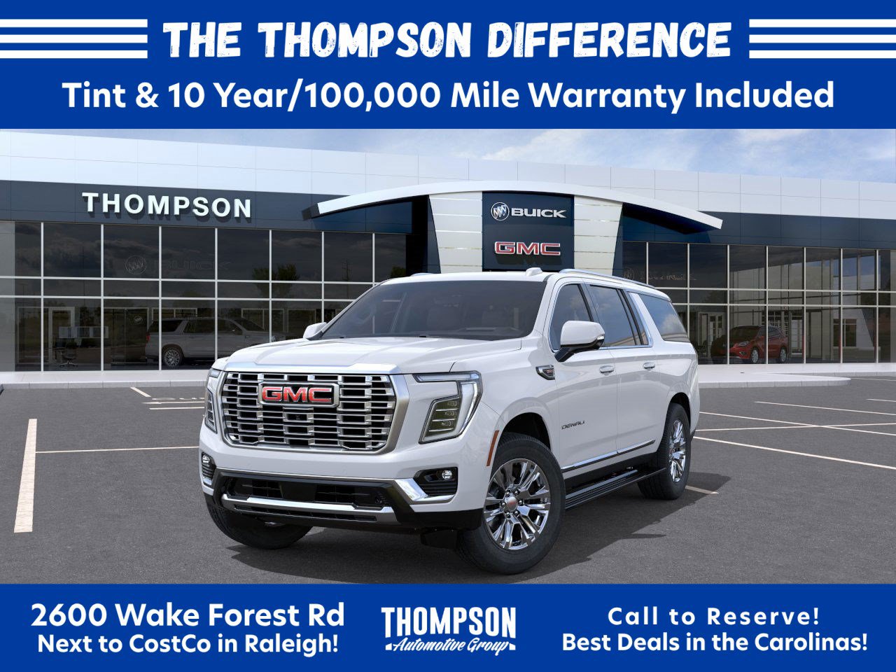 New 2026 GMC Yukon XL Denali w/ Sun & Power Step Package AWD/4WD image 8