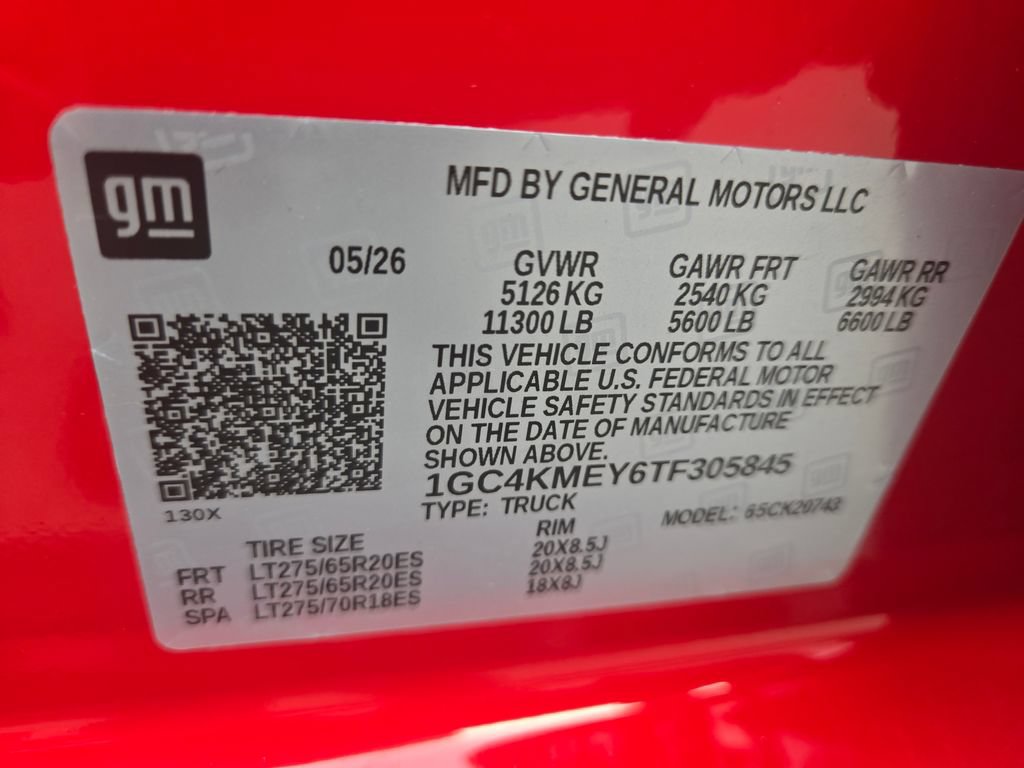 New 2026 Chevrolet Silverado 2500 Custom w/ Custom Value Package AWD/4WD image 12