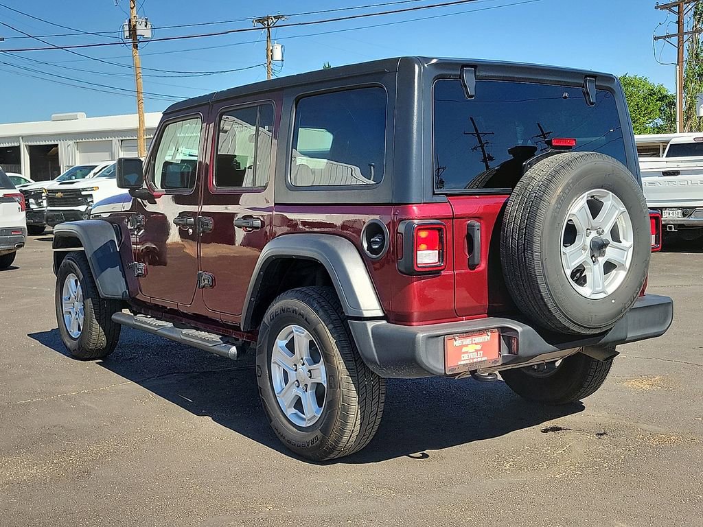 Used 2021 Jeep Wrangler Unlimited Sport AWD/4WD image 3