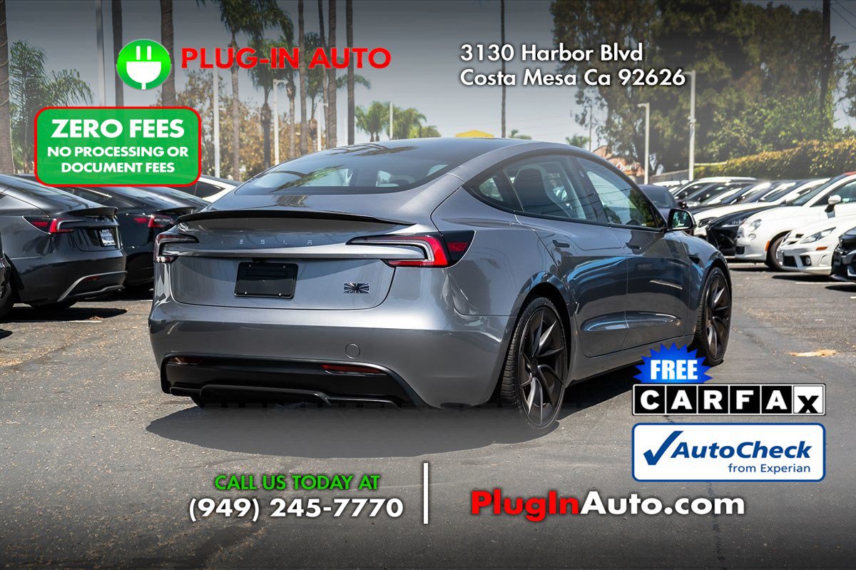 Used 2025 Tesla Model 3 Performance AWD/4WD image 1