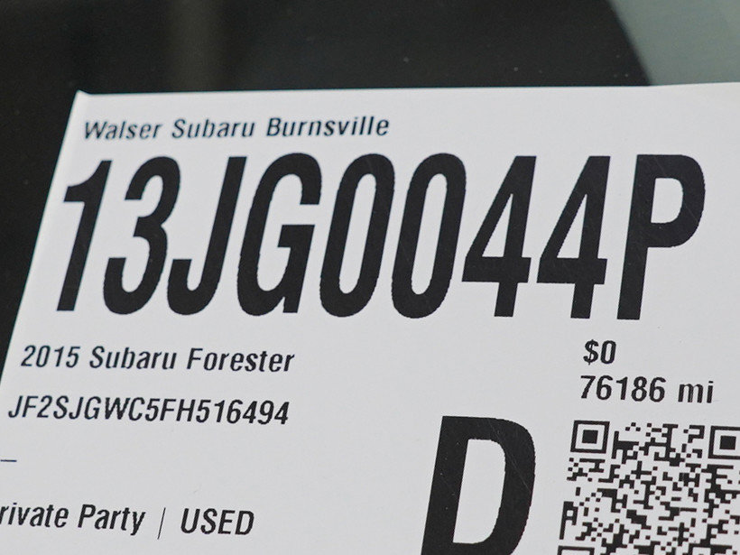 Used 2015 Subaru Forester 2.0XT Touring w/ Eyesight & Navigation System AWD/4WD image 31