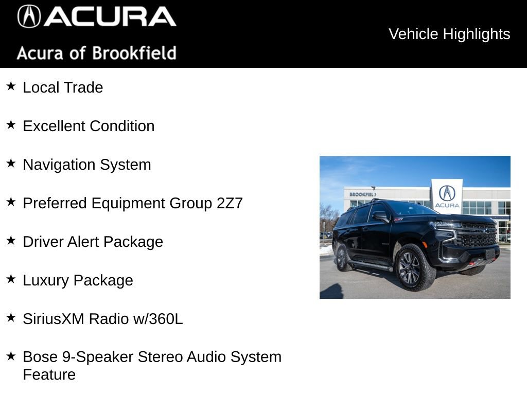 Used 2022 Chevrolet Tahoe Z71 w/ Luxury Package image 4