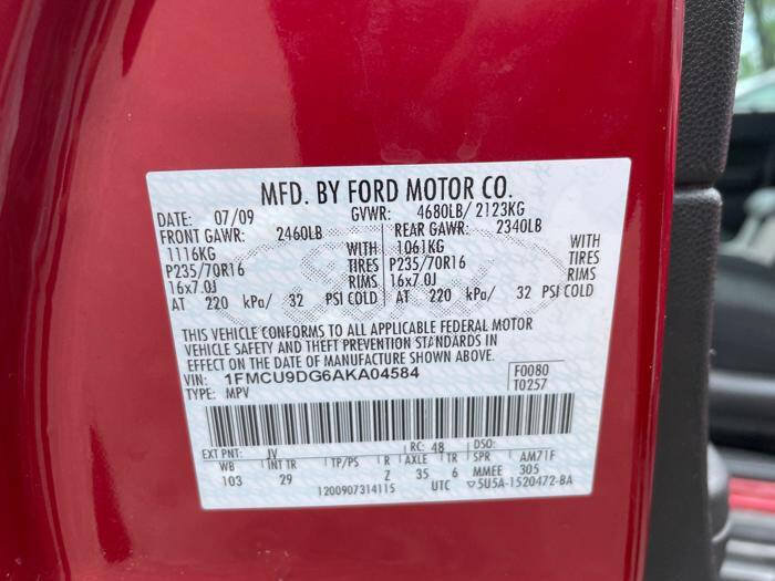 Used 2010 Ford Escape XLT AWD/4WD image 41