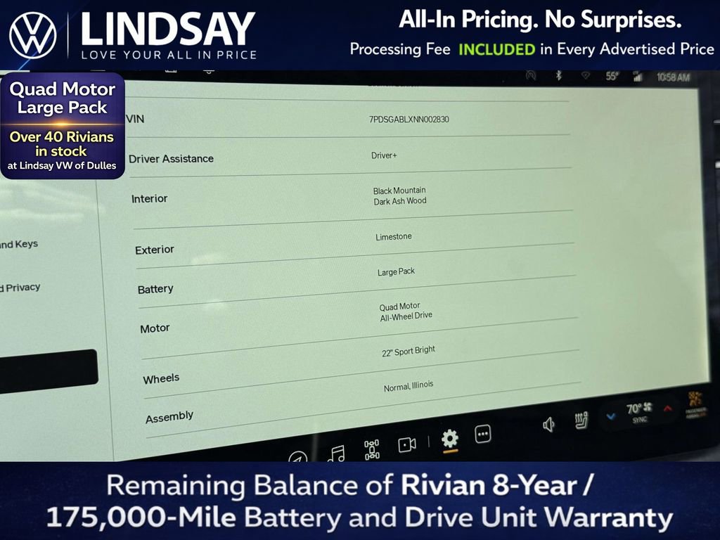 Used 2022 Rivian R1S Launch Edition image 17