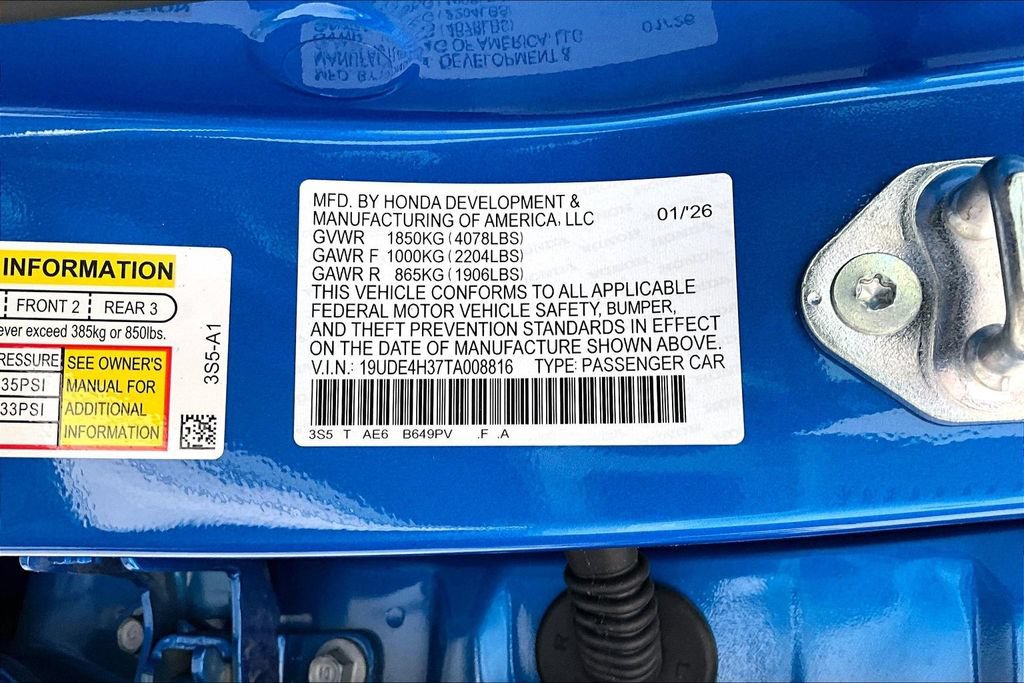 New 2026 Acura Integra A-Spec FWD image 30