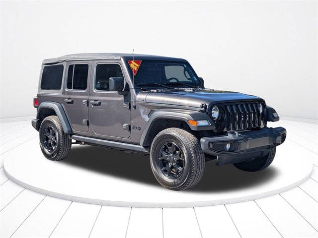 Used 2021 Jeep Wrangler Unlimited Sport video 2
