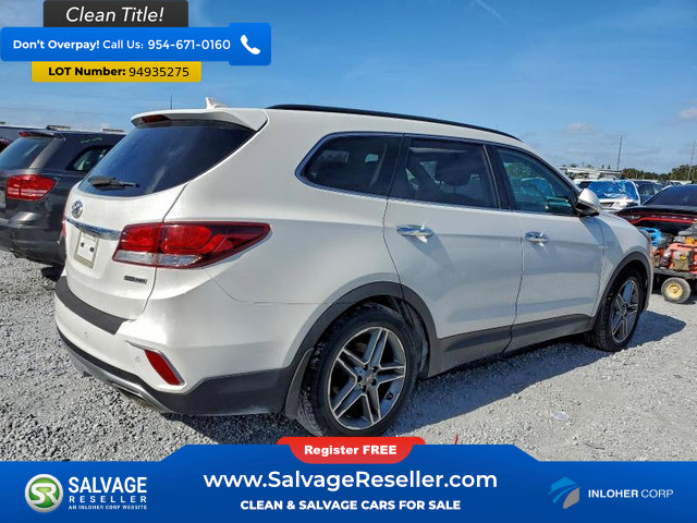 Used 2017 Hyundai Santa Fe AWD w/ SE Ultimate Tech Package 03 image 4