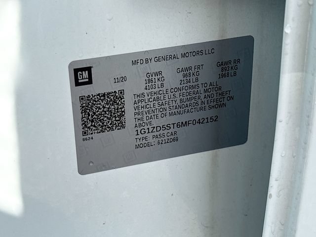 Used 2021 Chevrolet Malibu LT w/ Leather Package FWD image 26