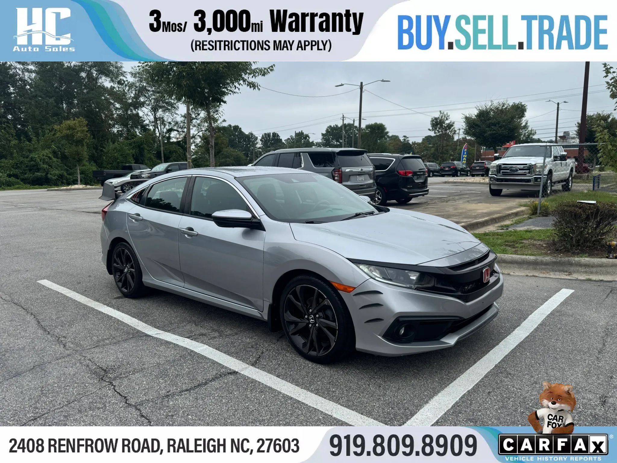 Used 2021 Honda Civic Sport image 7
