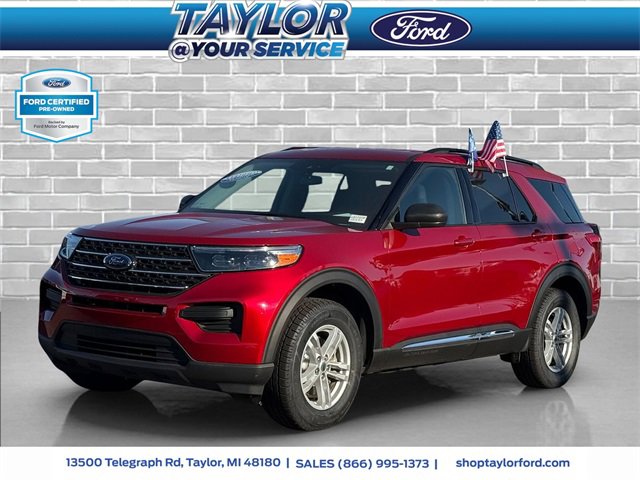 Certified 2023 Ford Explorer XLT w/ Class IV Trailer Tow Package