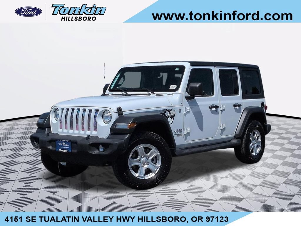 Used 2020 Jeep Wrangler Unlimited Sport S AWD/4WD video 1