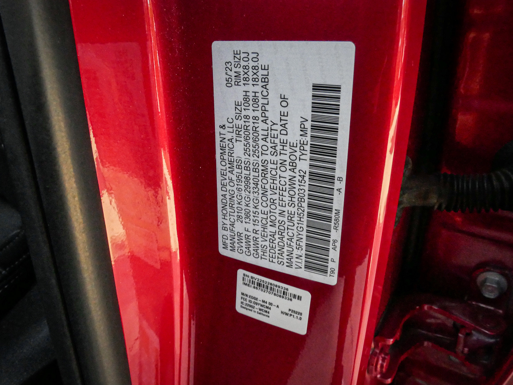 Certified 2023 Honda Pilot EX-L image 33