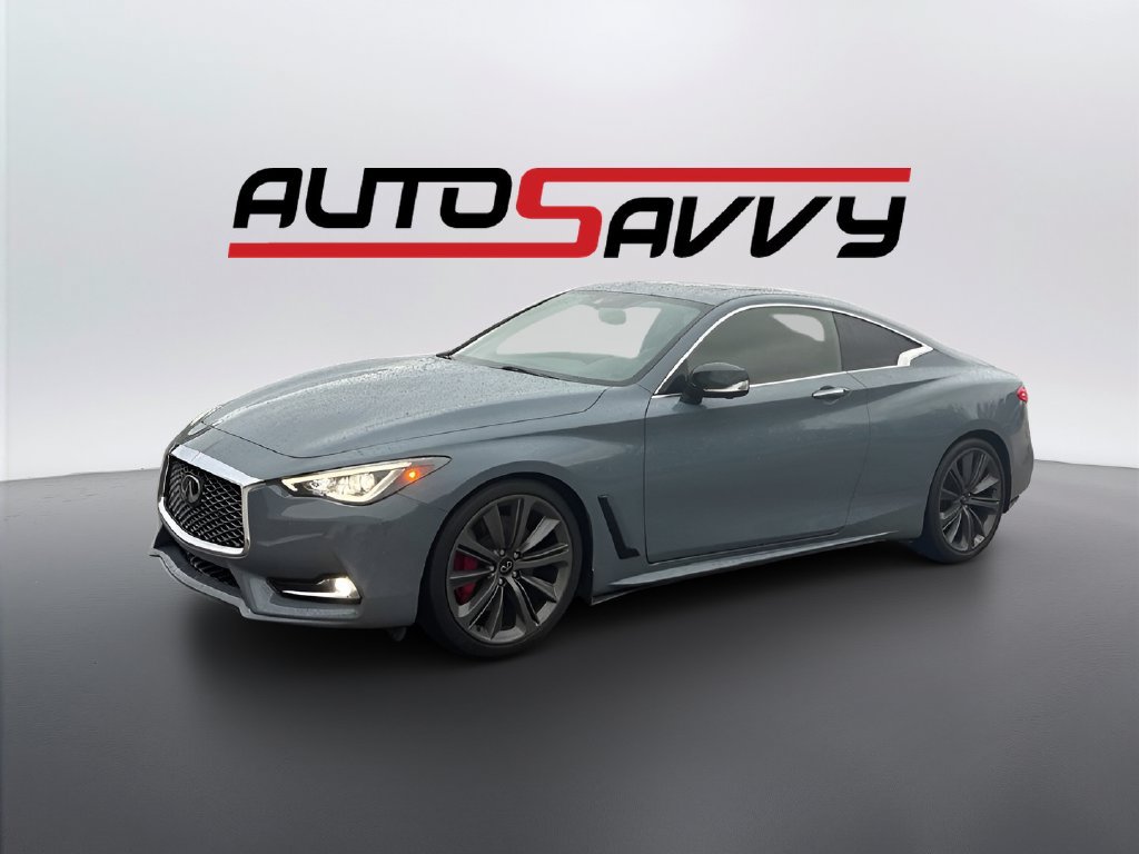 Used 2021 INFINITI Q60 Red Sport 400 w/ Cargo Package RWD image 3