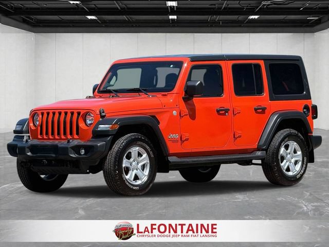 Certified 2019 Jeep Wrangler Unlimited Sport S AWD/4WD image 1