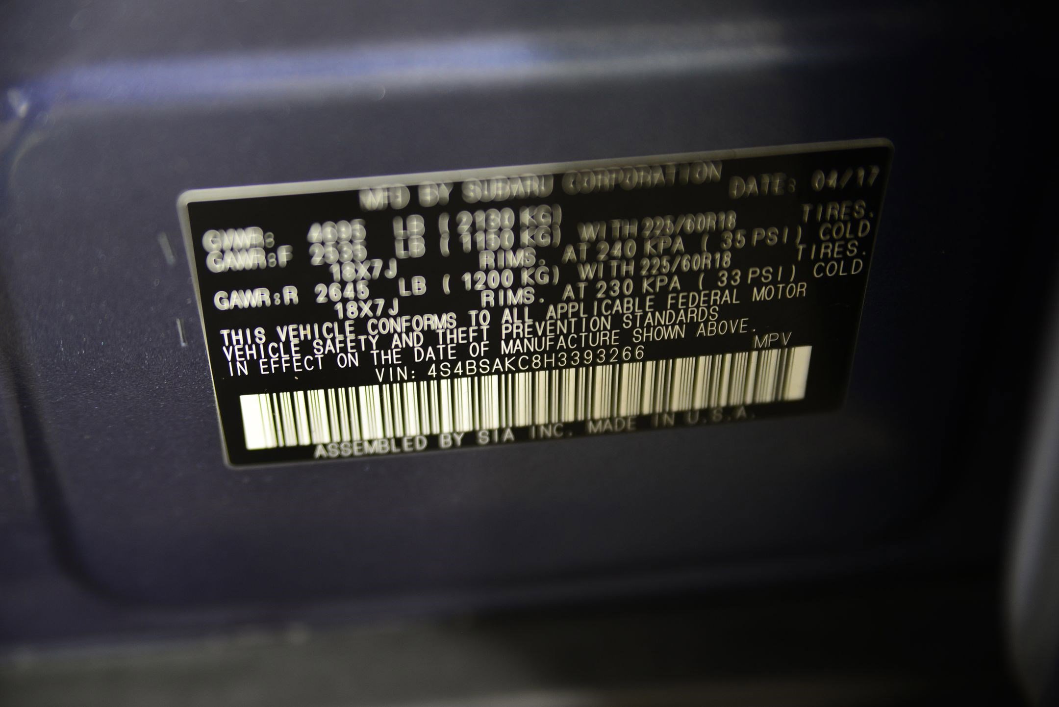 Used 2017 Subaru Outback 2.5i Limited image 17