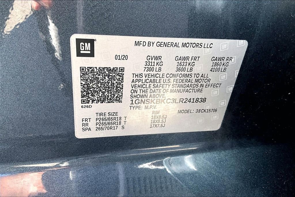 Used 2020 Chevrolet Tahoe LT AWD/4WD image 44
