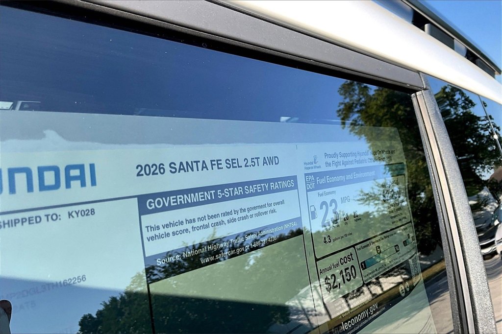New 2026 Hyundai Santa Fe SEL image 12