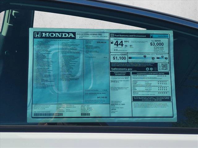 New 2026 Honda Accord Touring image 18