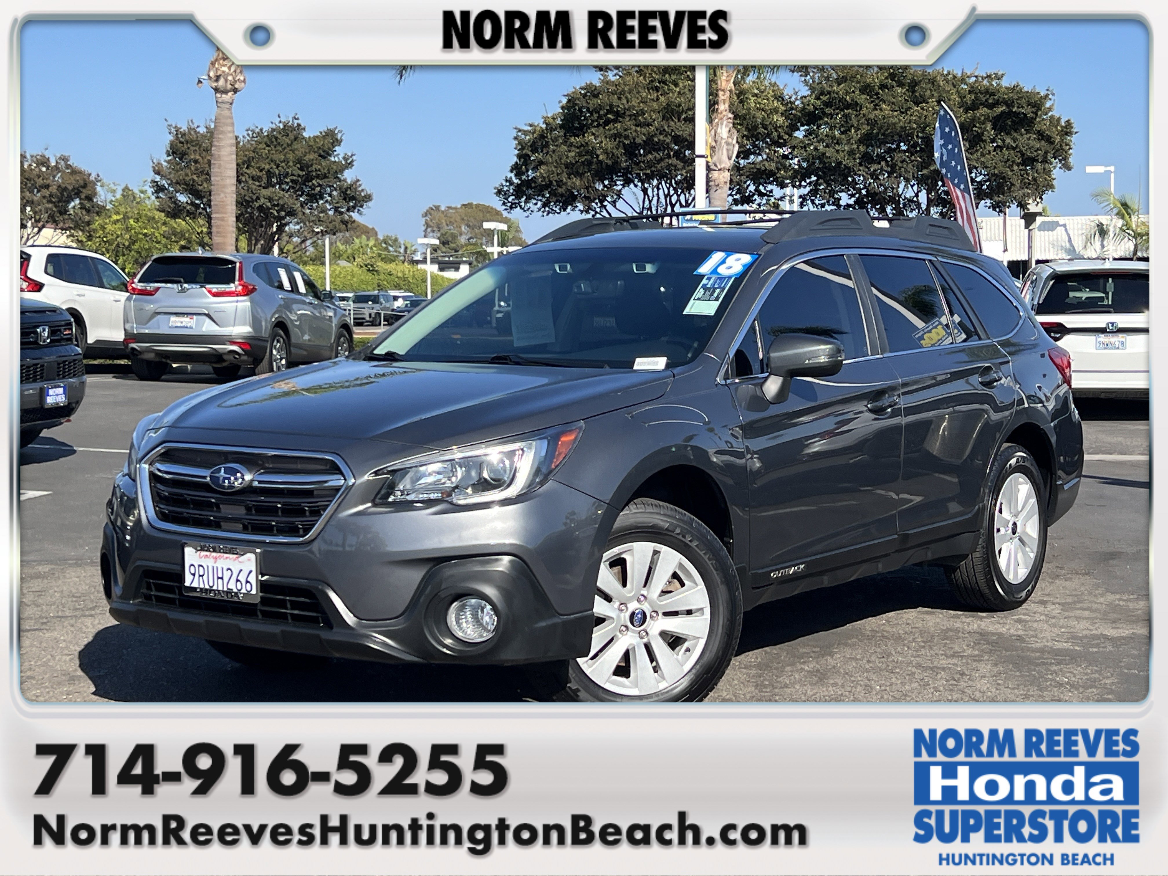 Used 2018 Subaru Outback 2.5i Premium