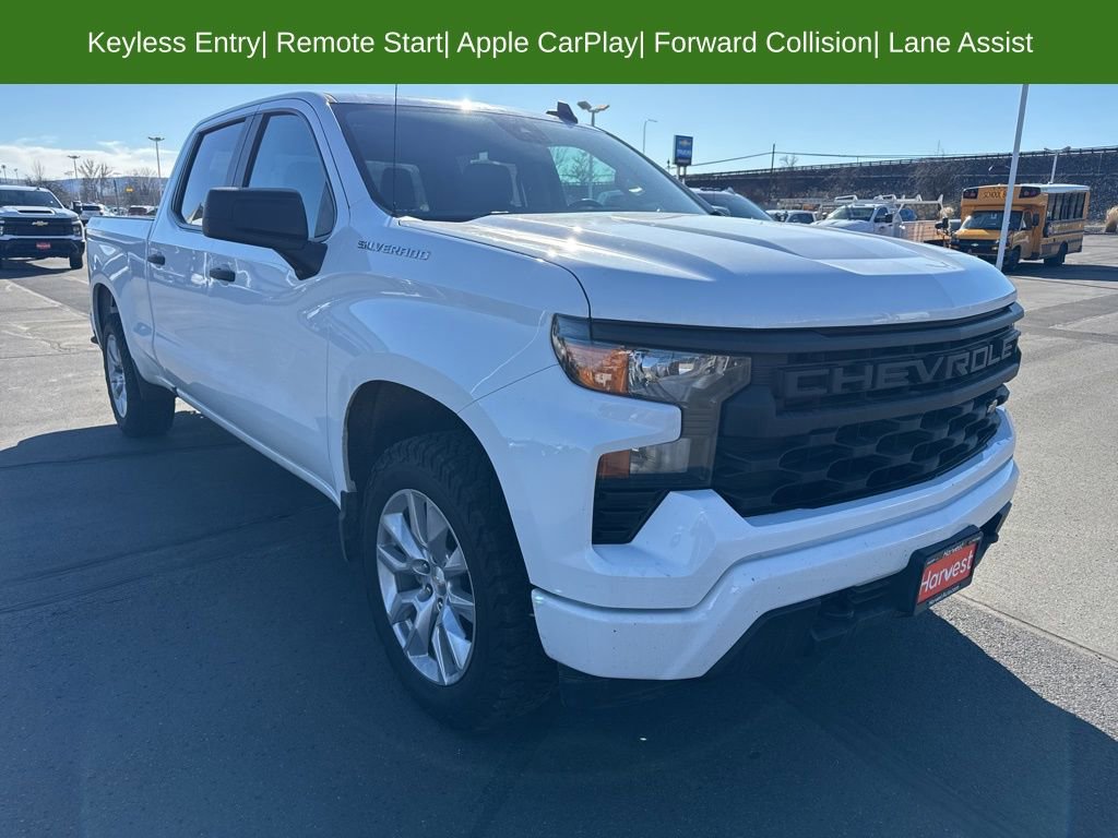 Certified 2022 Chevrolet Silverado 1500 Custom AWD/4WD image 1