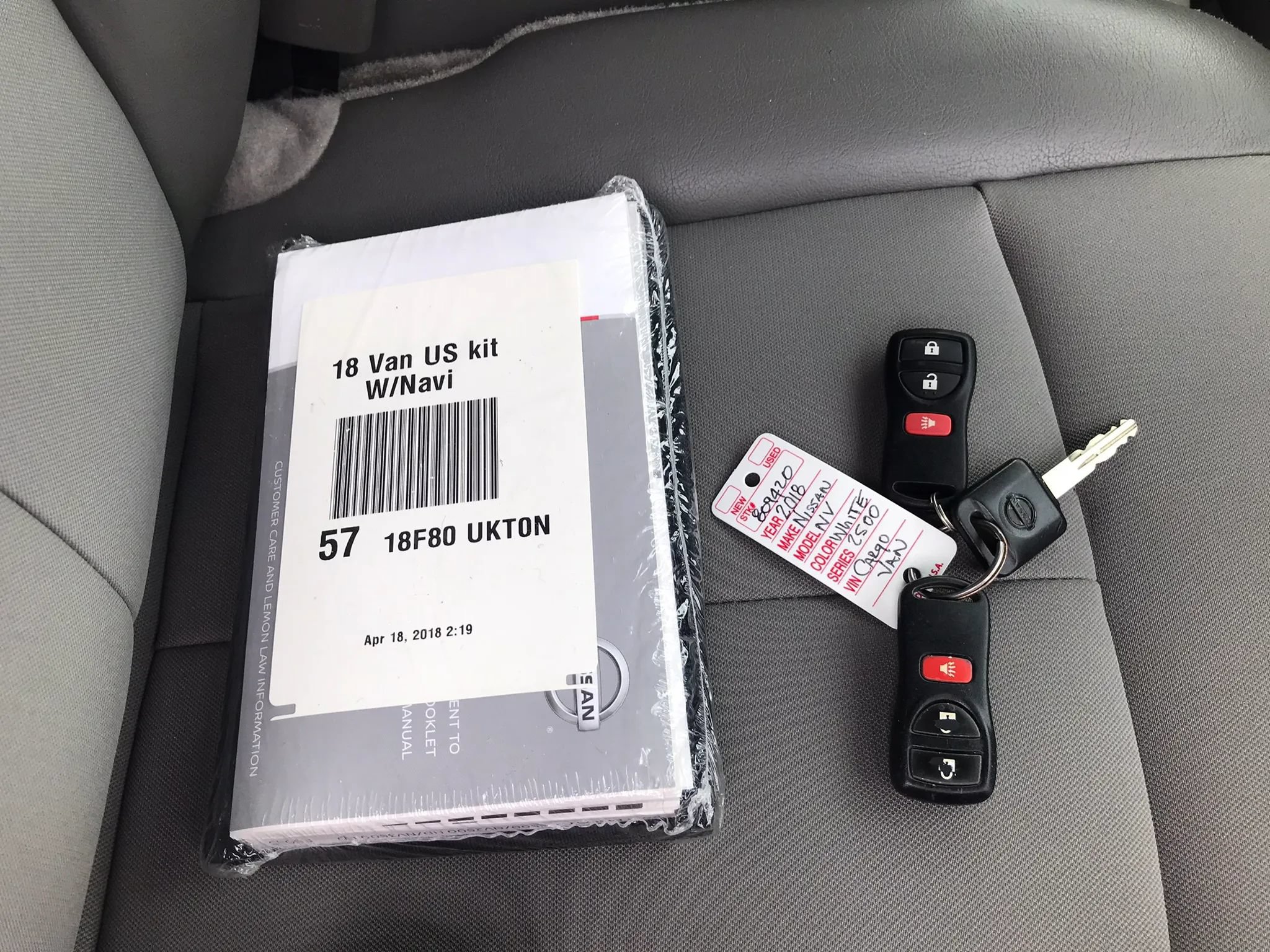 Used 2018 Nissan NV 2500 SV w/ Navigation Package RWD image 39
