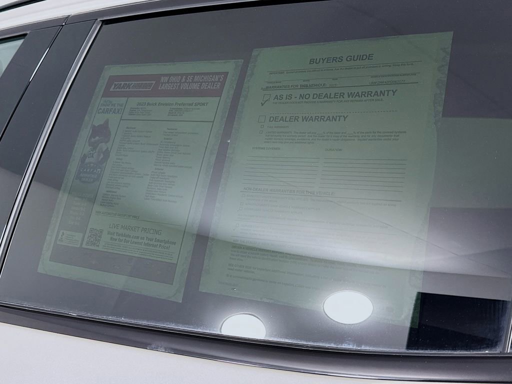 Used 2023 Buick Envision Preferred w/ Sport Touring Package image 14