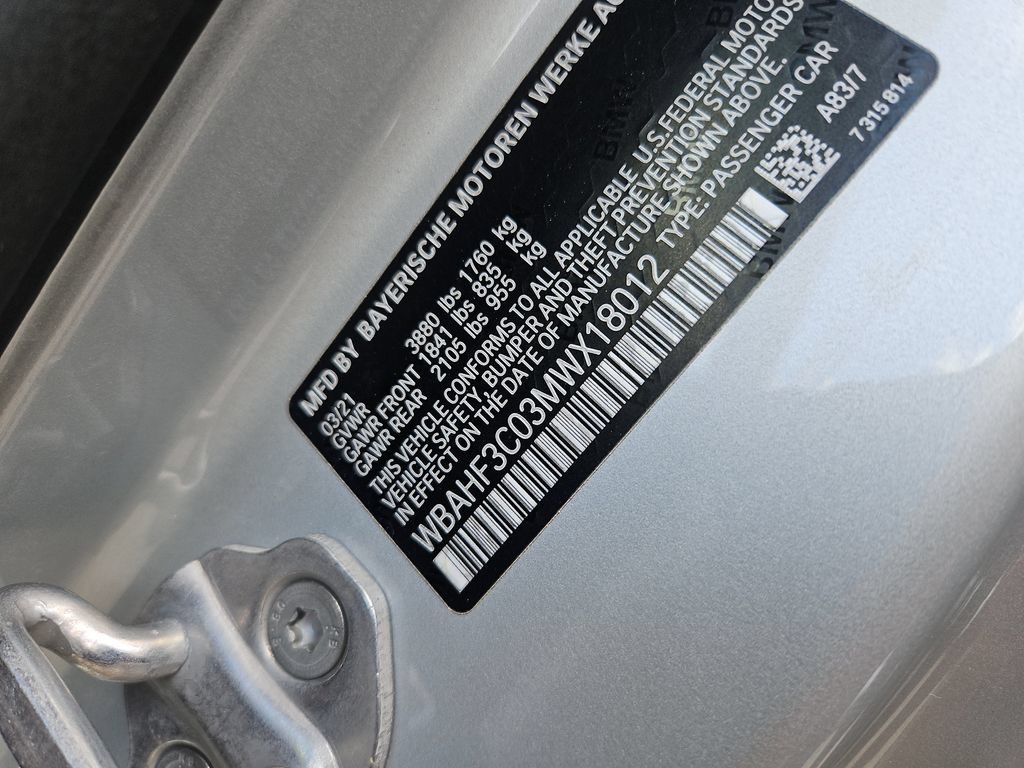 Used 2021 BMW Z4 sDrive30i w/ M Sport Package RWD image 14