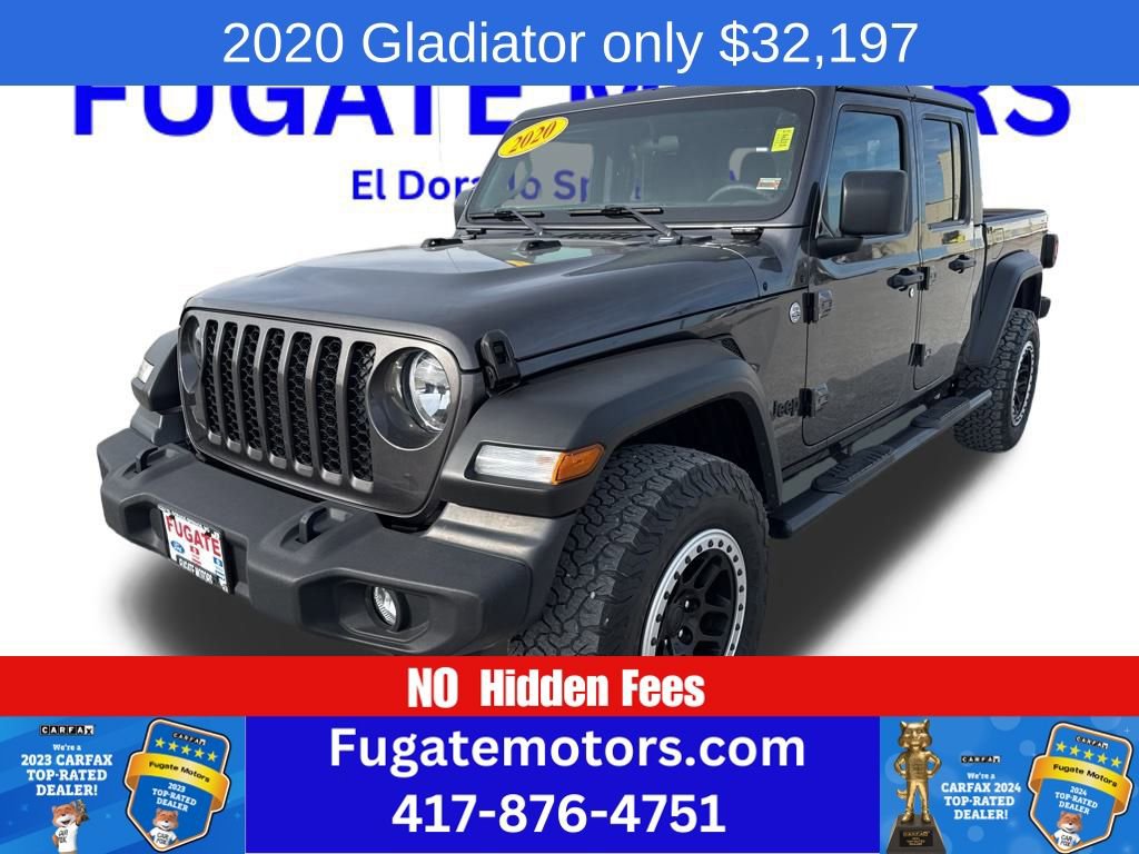 Used 2020 Jeep Gladiator Sport w/ Quick Order Package 24S