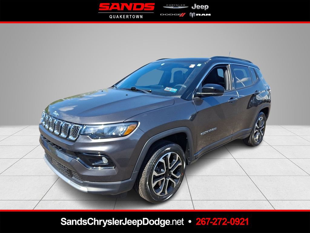 Used 2023 Jeep Compass Limited w/ Sun and Sound Group