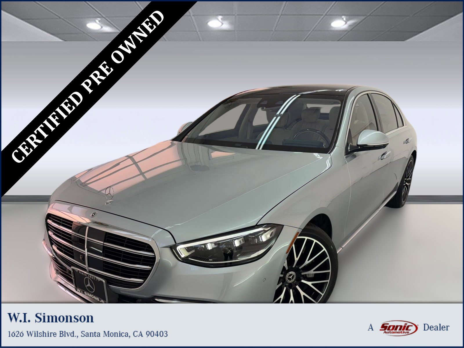 Certified 2022 Mercedes-Benz S 500 4MATIC