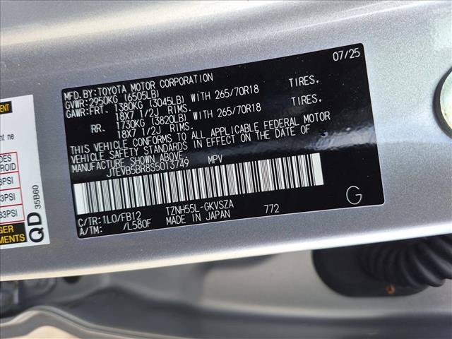 Used 2025 Toyota 4Runner TRD Off-Road AWD/4WD image 15