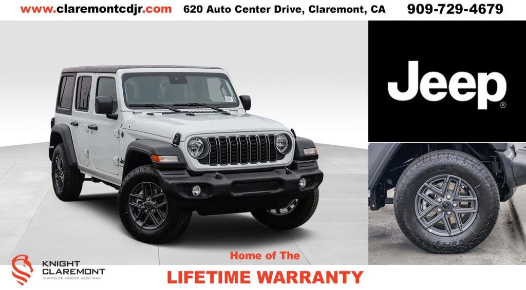 New 2025 Jeep Wrangler Sport S