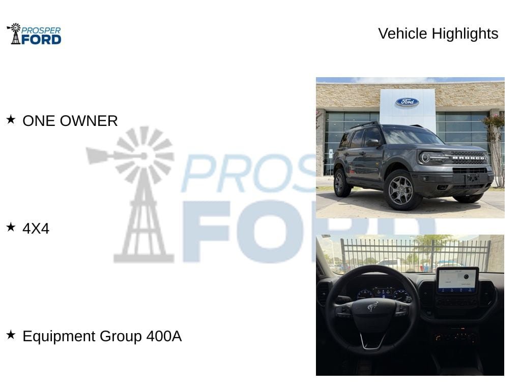 Used 2024 Ford Bronco Sport Badlands AWD/4WD image 4