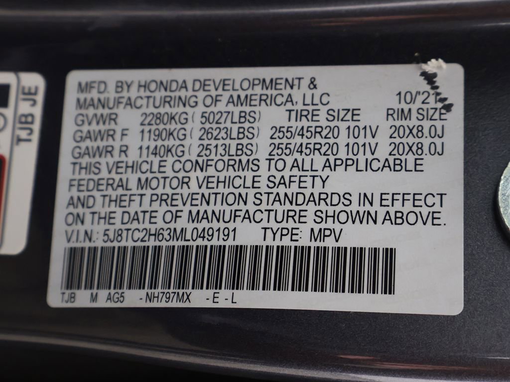 Used 2021 Acura RDX A-Spec AWD/4WD image 60