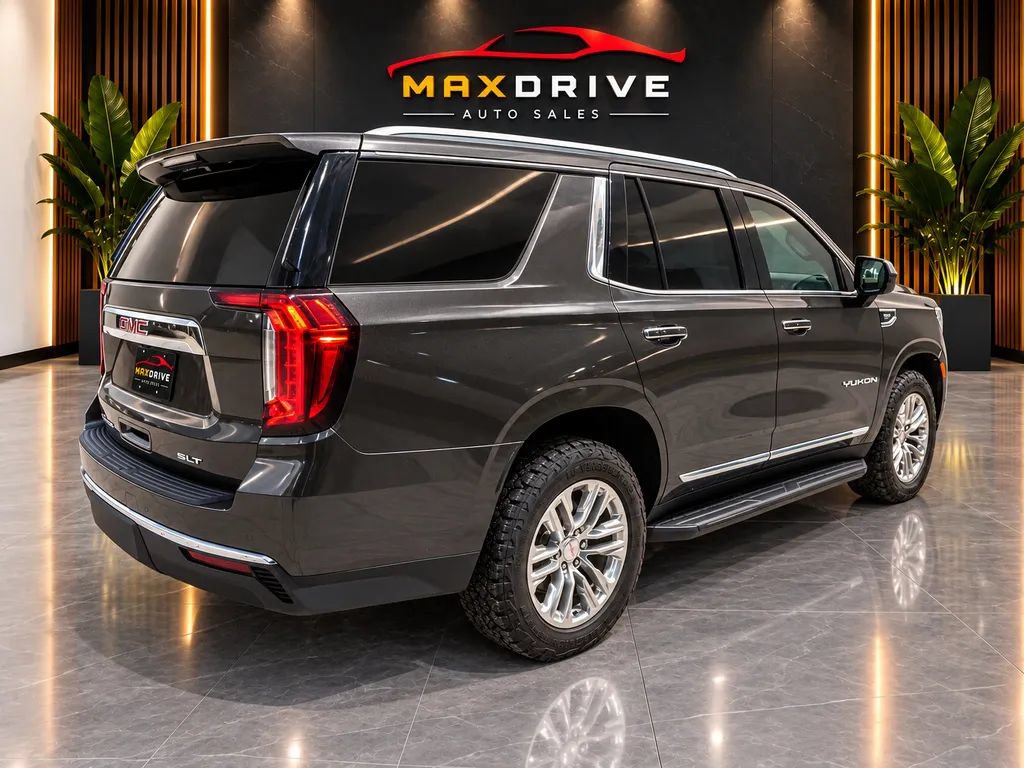 Used 2021 GMC Yukon SLT RWD image 3