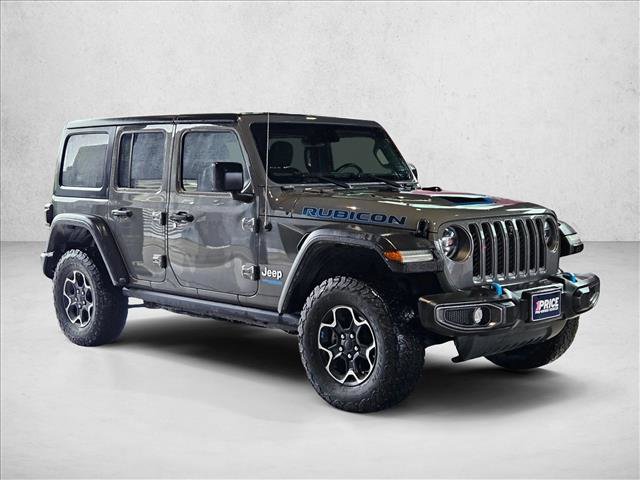 Used 2022 Jeep Wrangler Unlimited Rubicon 4xe w/ Safety Group AWD/4WD image 3