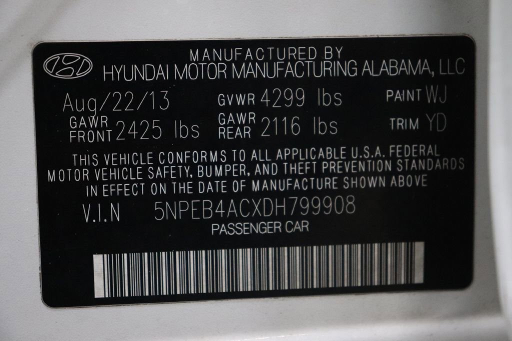 Used 2013 Hyundai Sonata GLS w/ Popular Equipment Pkg image 27