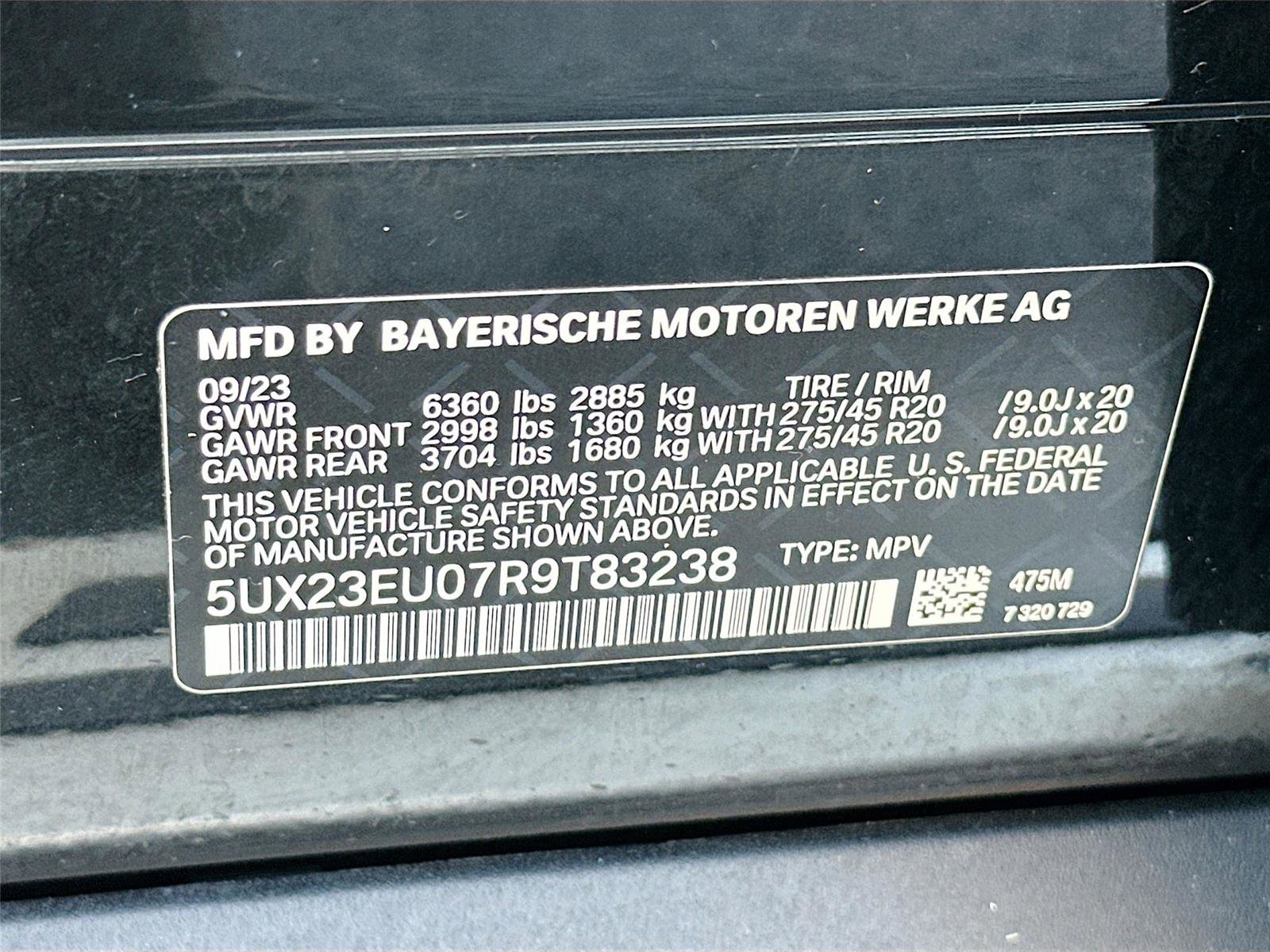Certified 2024 BMW X5 xDrive40i w/ Parking Assistance Package image 33