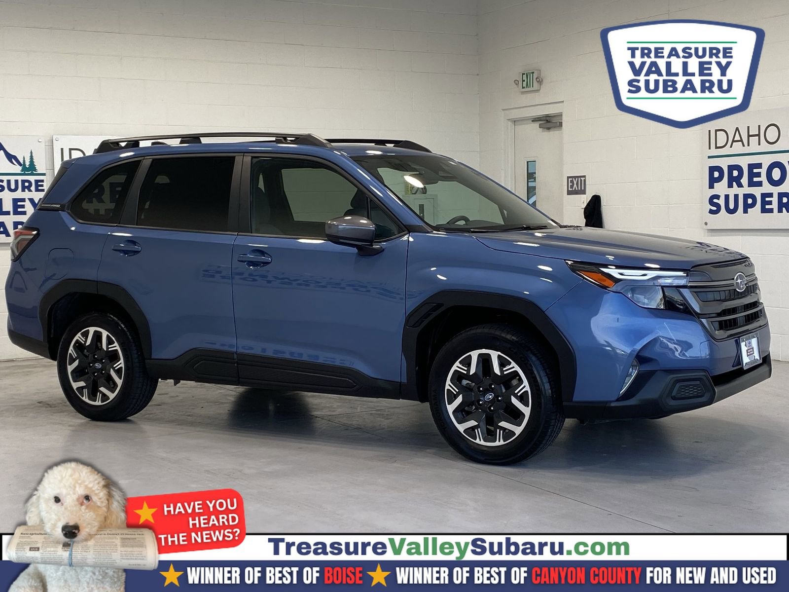 Certified 2025 Subaru Forester Premium AWD/4WD image 1