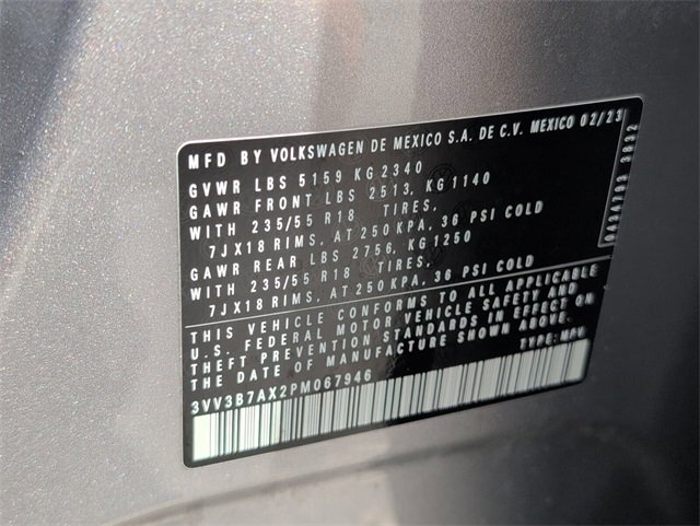 Certified 2023 Volkswagen Tiguan SE image 20