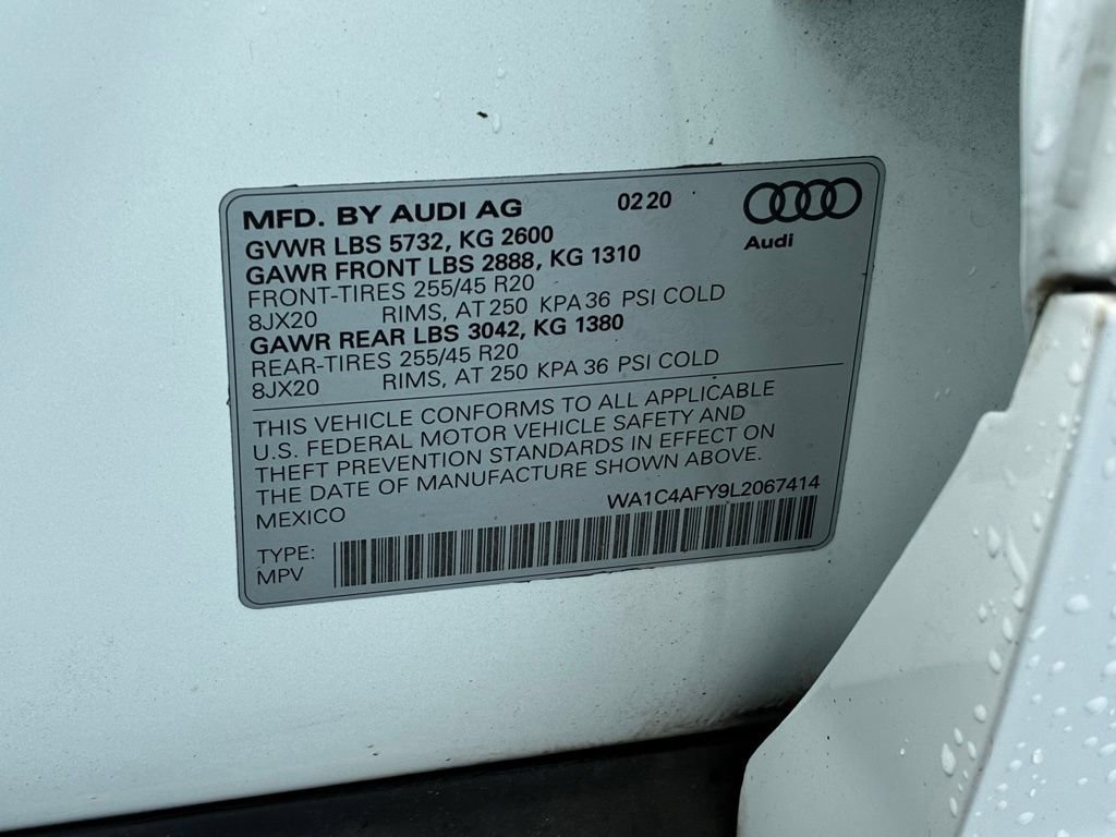 Used 2020 Audi SQ5 Prestige w/ Prestige Package AWD/4WD image 60