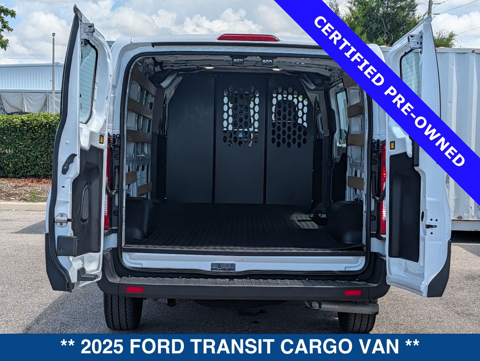 Certified 2025 Ford Transit 250 Low Roof w/ Exterior Upgrade Package RWD image 13