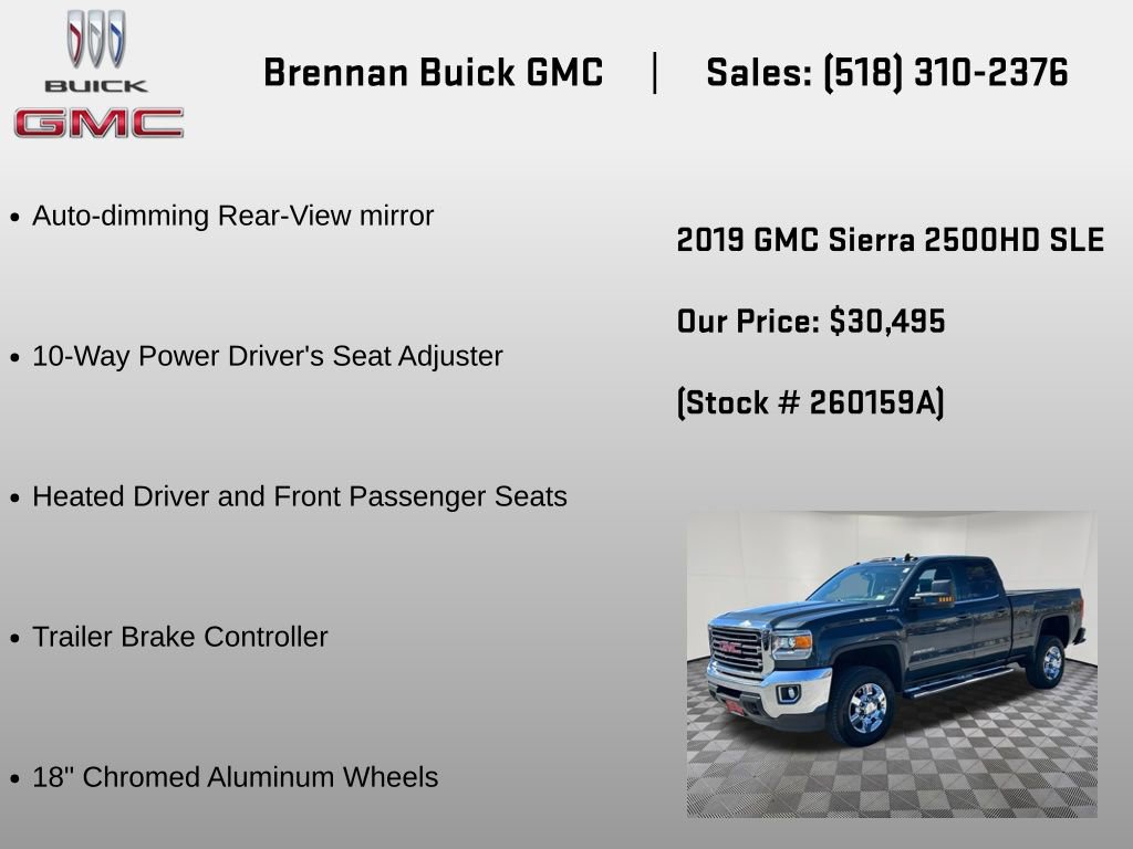 Used 2019 GMC Sierra 2500 SLE AWD/4WD image 30