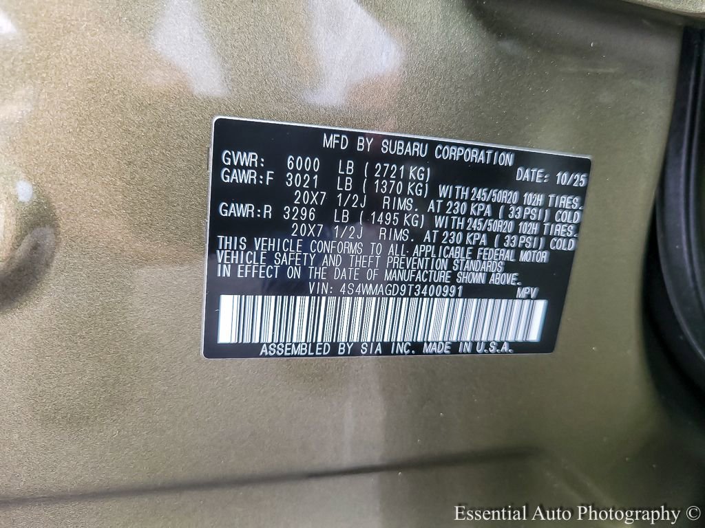 Certified 2026 Subaru Ascent Limited image 26