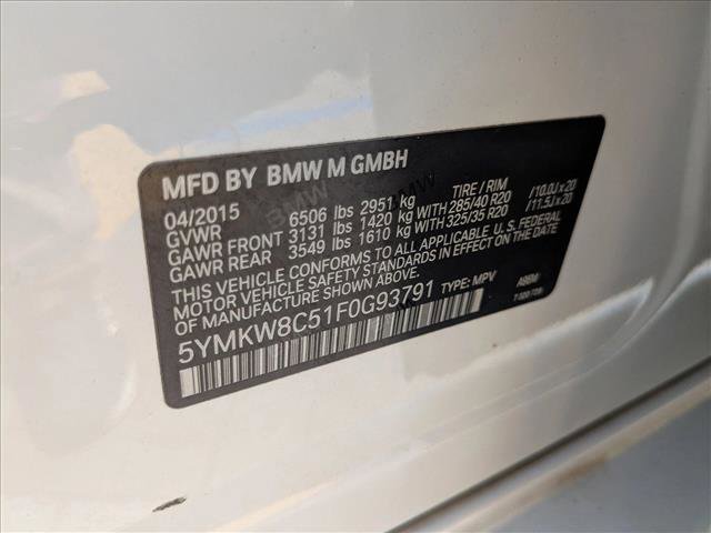 Used 2015 BMW X6 M AWD/4WD image 27