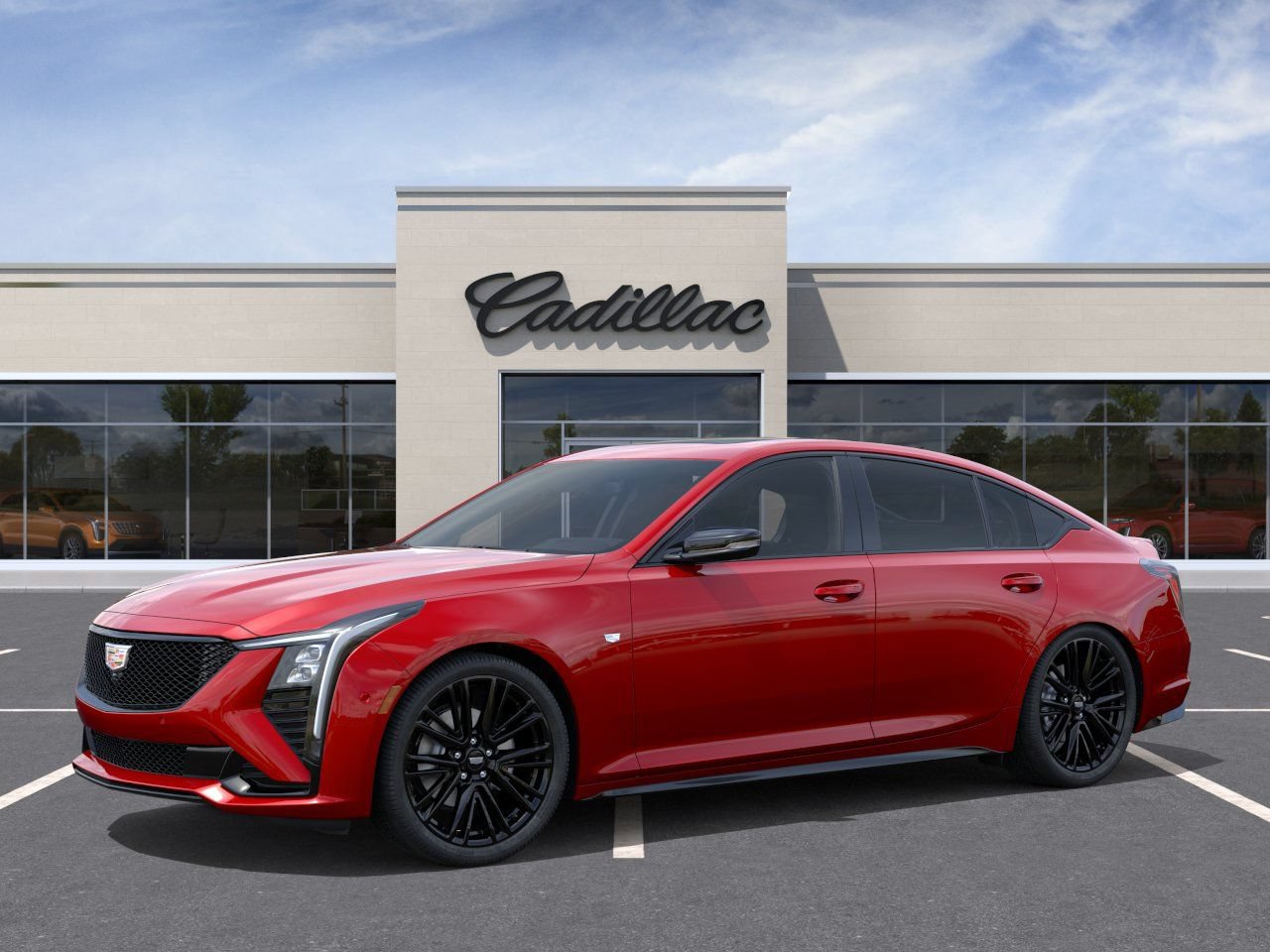 New 2026 Cadillac CT5 Sport w/ LPO, ONYX Package AWD/4WD image 2