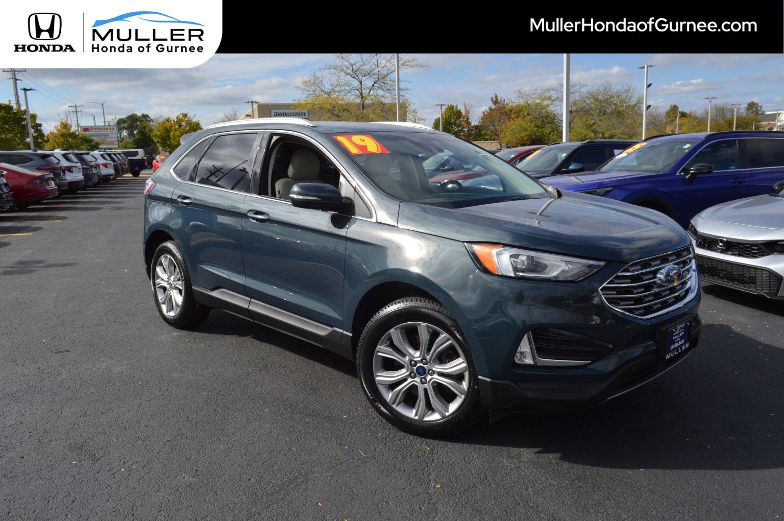 Used 2019 Ford Edge Titanium w/ Cold Weather Package
