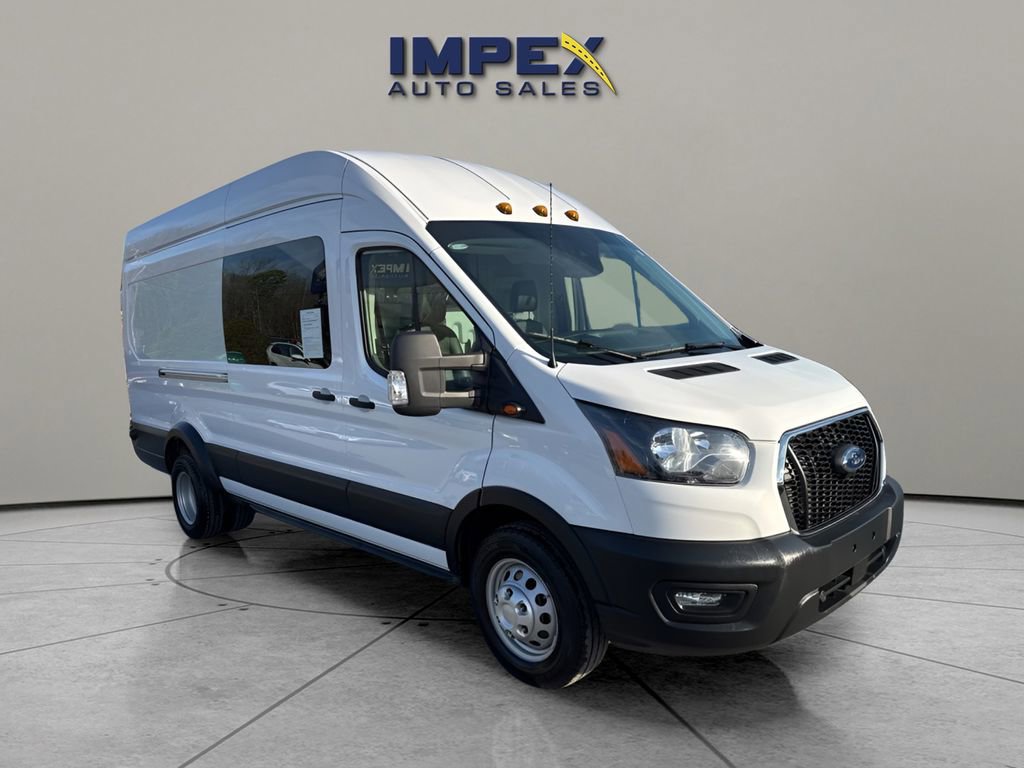 Used 2024 Ford Transit 350 148 High Roof Extended DRW w/ Exterior Upgrade Package image 7