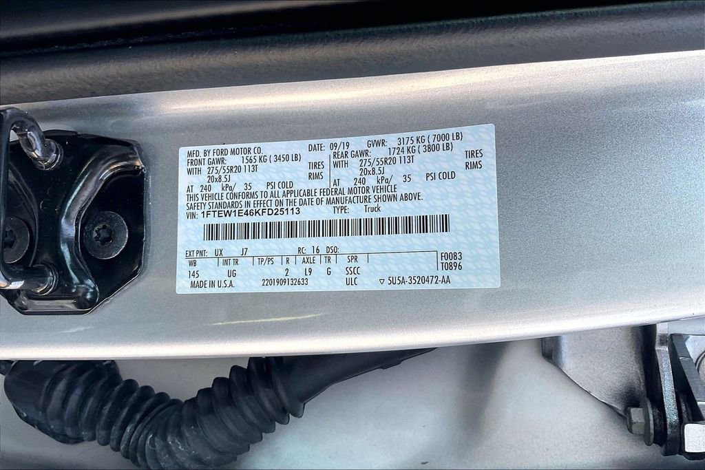 Used 2019 Ford F150 XLT w/ Equipment Group 302A Luxury image 30